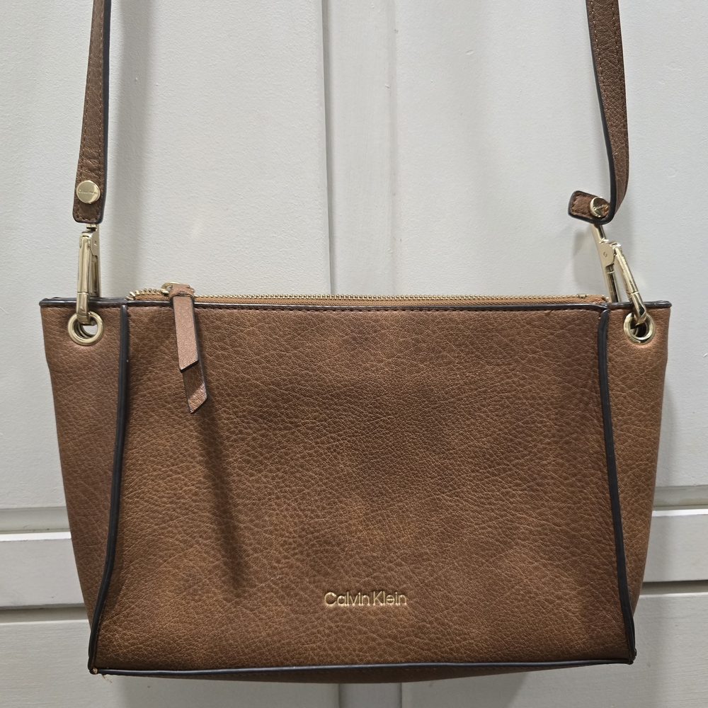 Calvin Klein Brown Crossbody Bag